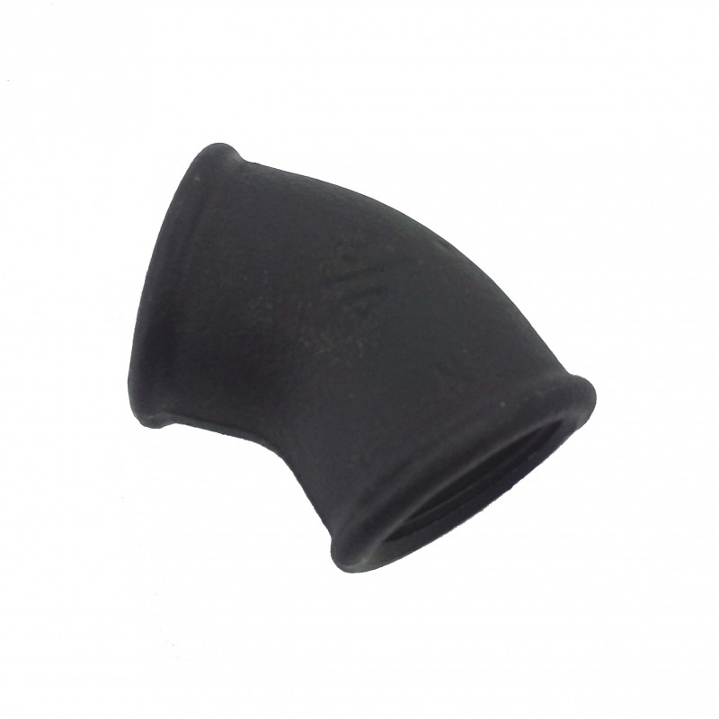 KÖNYÖK 45 FOKOS 3/4 COL FEKETE ECO IDOMOK CSŐPOLCHOZ KÖNYÖK 45 FOKOS 3/4 COL FEKETE ECO IDOMOK CSŐPOLCHOZ