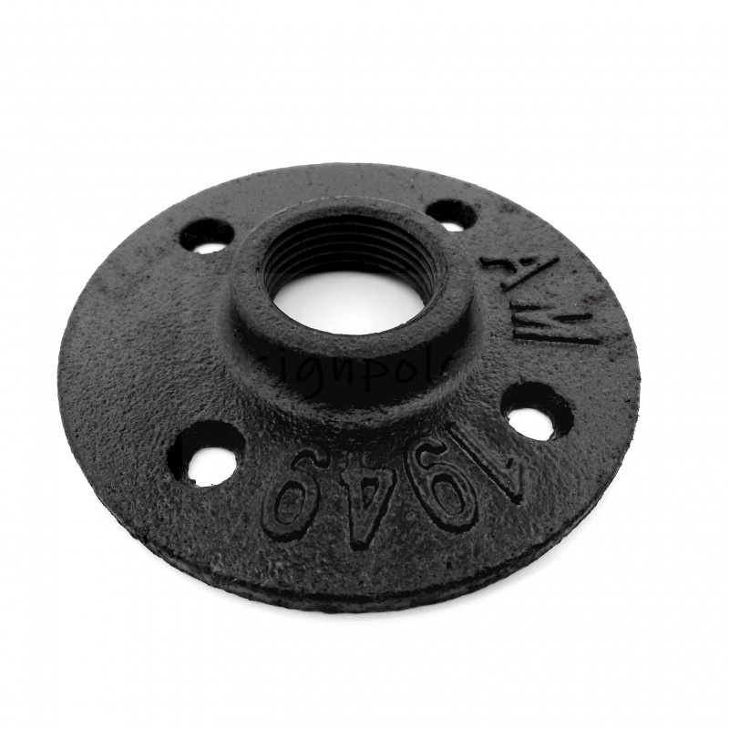 FALI TALP 4 FURATTAL 3/4 COL FEKETE CSŐPOLC RÖGZÍTÉSHEZ IDOMOK CSŐPOLCHOZ FALI TALP 4 FURATTAL 3/4 COL FEKETE CSŐPOLC RÖGZÍTÉSHEZ IDOMOK CSŐPOLCHOZ