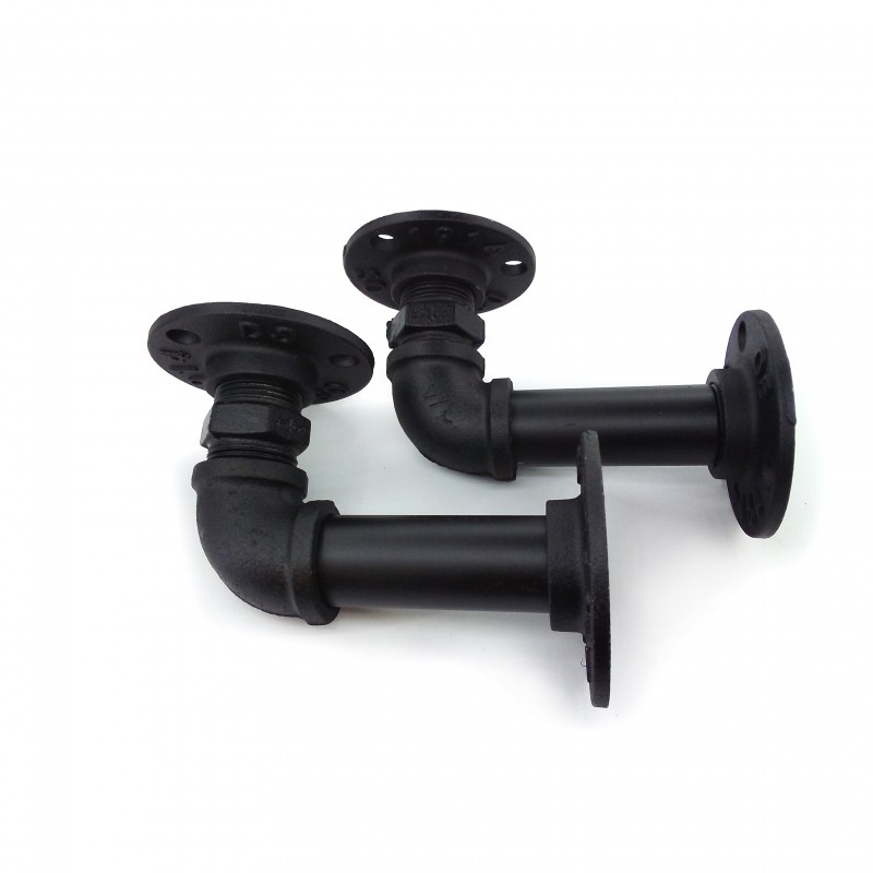 POLC KONZOL PÁR LOFT DESIGN POLCTARÓ 10CM FEKETE FALI POLC KONZOL POLC KONZOL PÁR LOFT DESIGN POLCTARÓ 10CM FEKETE FALI POLC KONZOL