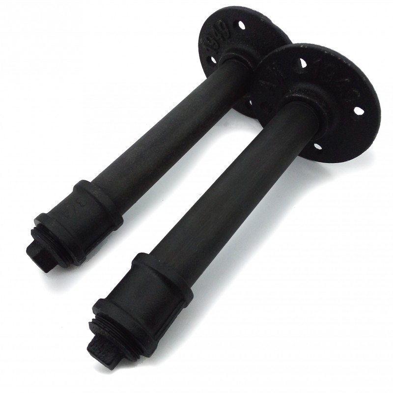 POLCTARTÓ KONZOL PÁR EGYENES 25CM FEKETE FALI POLC KONZOL POLCTARTÓ KONZOL PÁR EGYENES 25CM FEKETE FALI POLC KONZOL